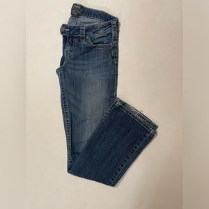 Silver Jeans Tuesday denim blue jeans size 28x33